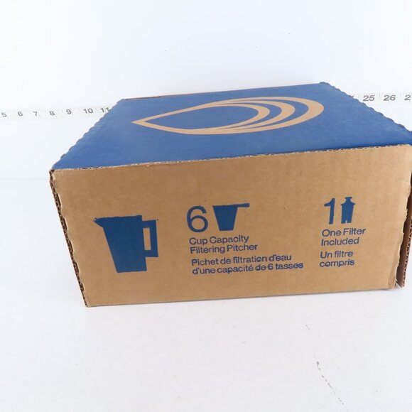 BRITA METRO 6-CUP WATER FILTER PITCHER SMARTLIGHT WHITE - W/ 1 STANDARD FILTER - Picture 5 of 6